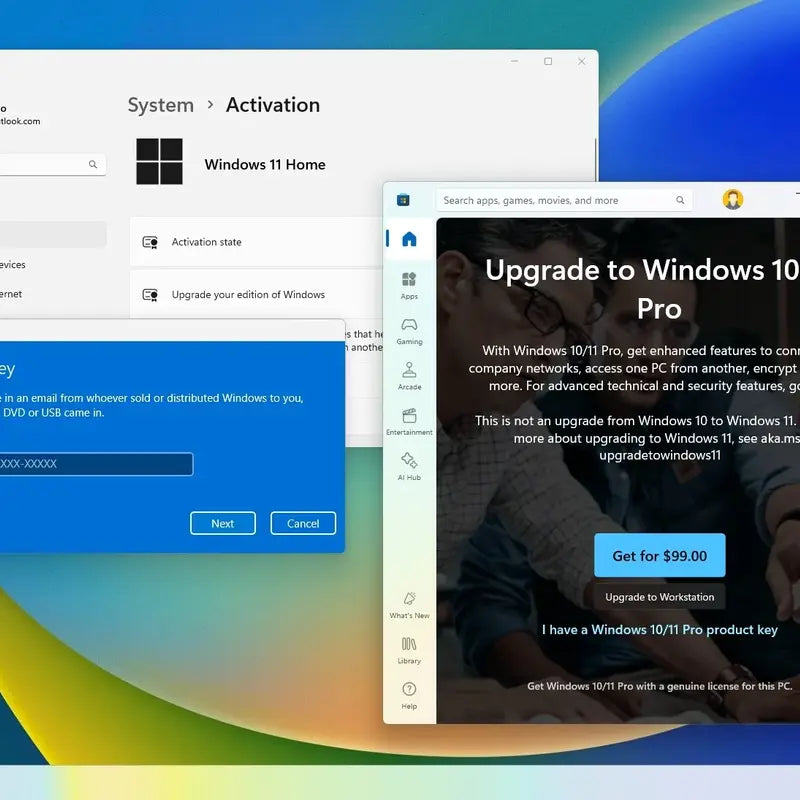Microsoft Windows 11 Professionnel – Licence Officielle+ clé USB d'installation